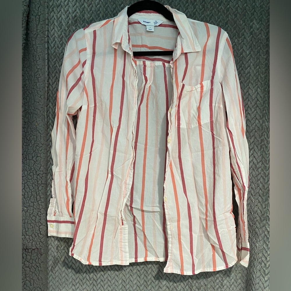 Old Navy - Button-up Long Sleeve - Small